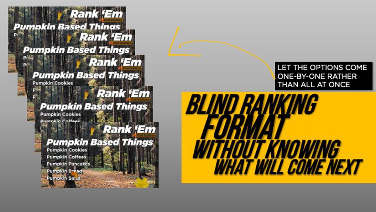 Rank 'Em - Fall Edition image number null